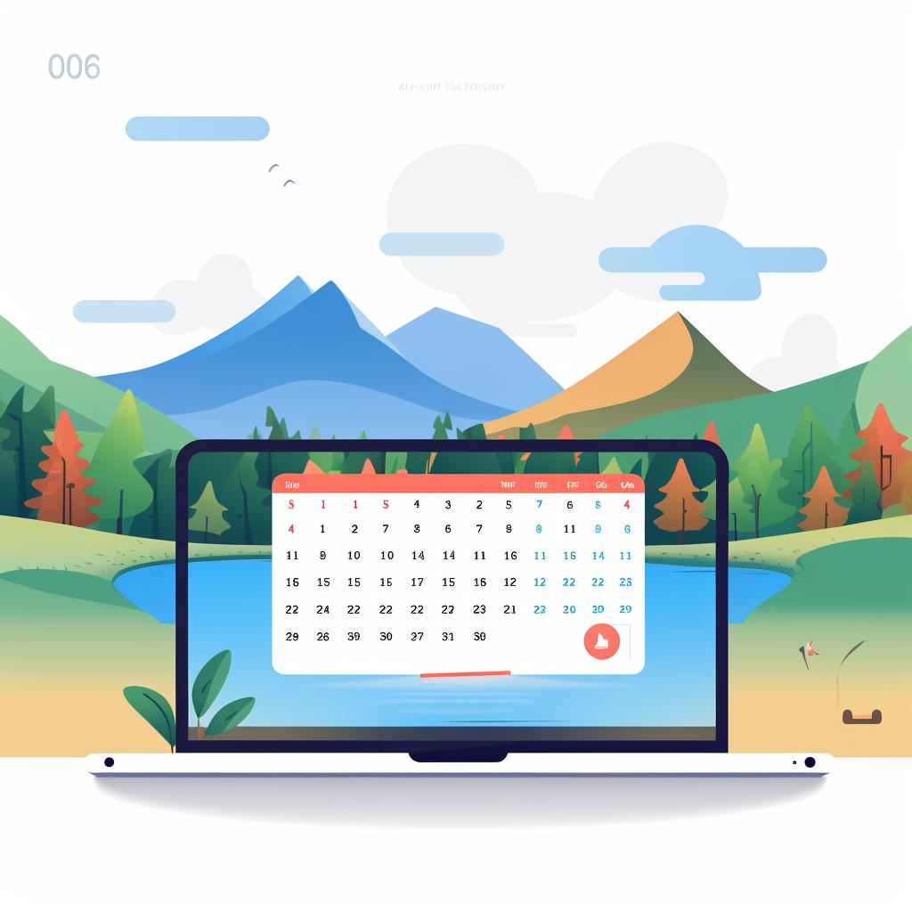 Google Calendar homepage on a web browser